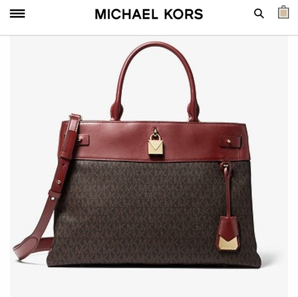 Michael Kors Gramercy Satchel - Picture 7 of 8